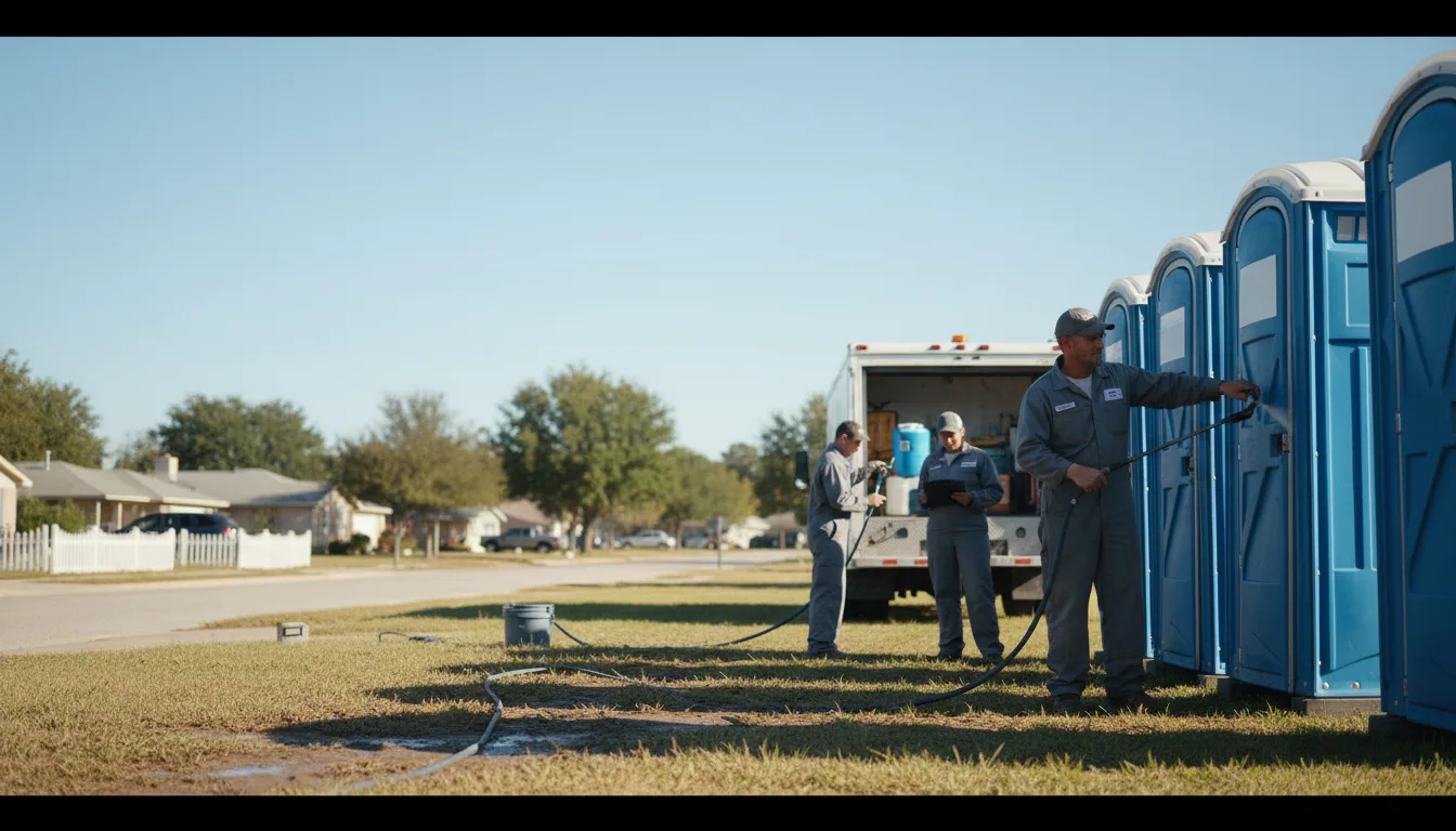 Long-Term Portable Toilet Rental in Bentley, KS near me